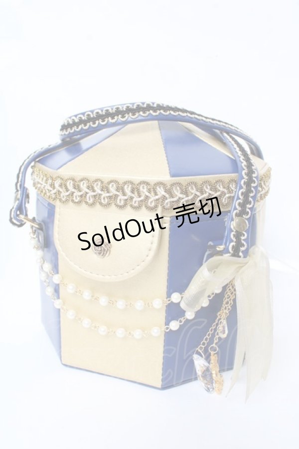 画像1: ALICE and the PIRATES / A＆PテントBAG  紺×ゴールド Y-25-11-30-025-PA-BG-SZ-ZY (1)