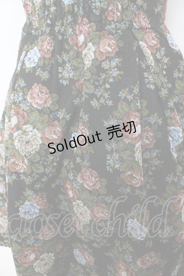 画像3: axes femme / アンティーク風ゴブランジャンスカ F 黒 Y-25-11-30-189-AX-OP-SZ-ZY (3)