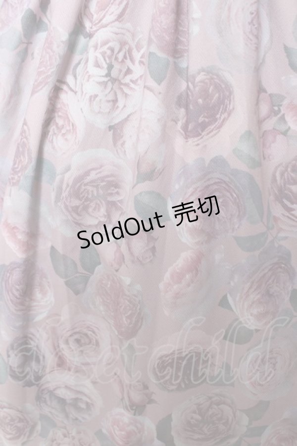 画像3: axes femme / ラヴィアンローズ柄ワンピース F ピンク Y-25-11-30-197-AX-OP-SZ-ZI (3)