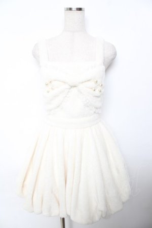 画像: Ank Rouge / ボアバルーンジャンスカ M アイボリー Y-25-11-30-207-CA-OP-SZ-ZY