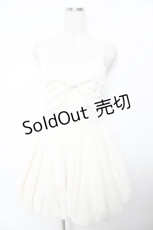 画像: Ank Rouge / ボアバルーンジャンスカ M アイボリー Y-25-11-30-207-CA-OP-SZ-ZY