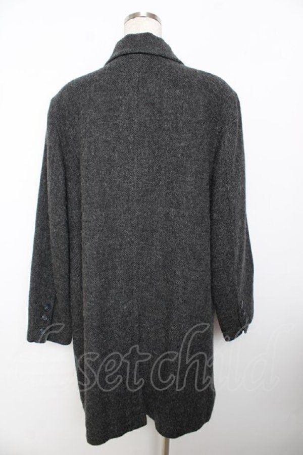 画像2: powder / モヘアコート F グレー Y-25-11-30-210-LO-CO-SZ-ZY (2)