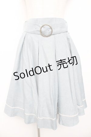 画像: Kurumi Collaboration / マリンアカデミアスカート M サックス Y-25-11-30-213-LO-SK-SZ-ZY