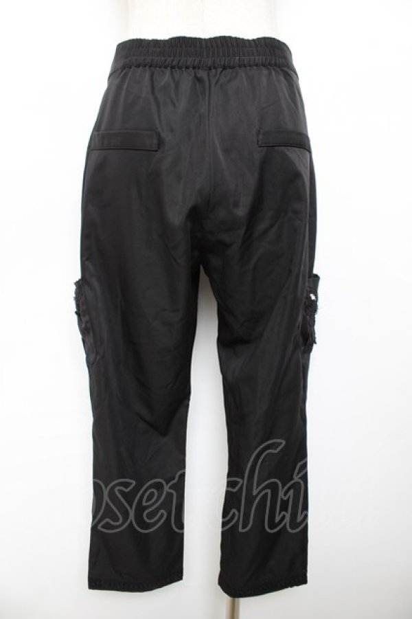 画像2: axes femme / ポケットビジュー付きパンツ M 黒 Y-25-11-30-214-AX-PA-SZ-ZY (2)