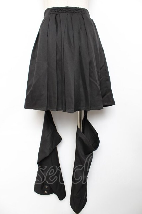 画像2: Amavel / Rockin' Girl レッグカバー付きスカパン F 黒 Y-25-11-30-222-CA-SK-SZ-ZI (2)