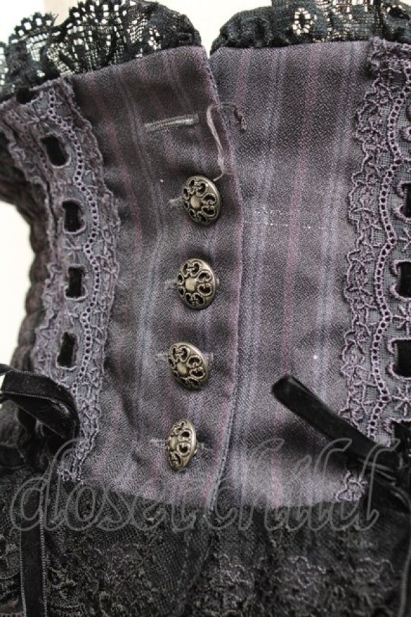 画像3: axes femme kawaii / トリックナイトスカート M 黒 Y-25-11-30-225-AX-SK-SZ-ZY (3)