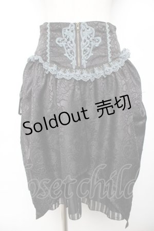 画像: axes femme kawaii / コルセット風スカート M 黒 Y-25-11-30-227-AX-SK-SZ-ZI