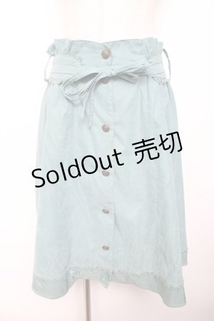 画像: axes femme kawaii / ベルト付きスカート M グリーン Y-25-11-30-228-AX-SK-SZ-ZY