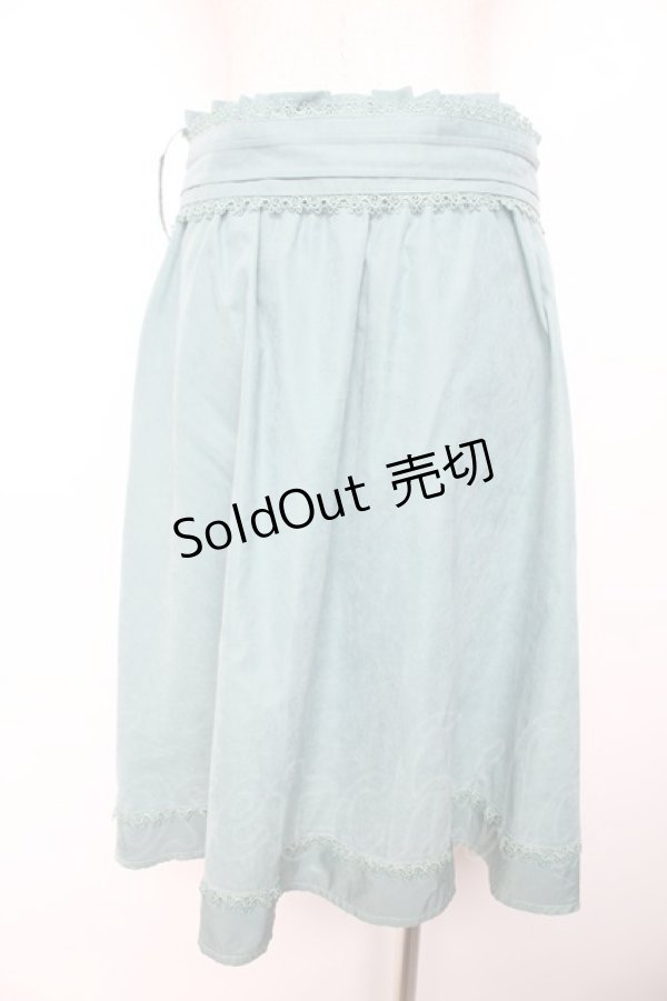 画像2: axes femme kawaii / ベルト付きスカート M グリーン Y-25-11-30-228-AX-SK-SZ-ZY (2)