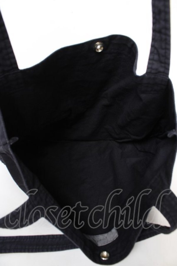 画像3: powder / コットンレースミニトートバッグ  紺 Y-25-11-30-027-LO-BG-SZ-ZTK021 (3)