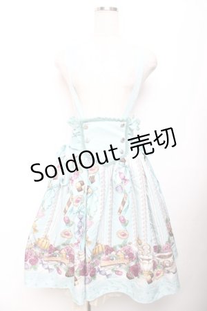 画像: axes femme kawaii / シュガリータイムサス付スカート M ミント Y-25-11-30-234-AX-SK-SZ-ZI