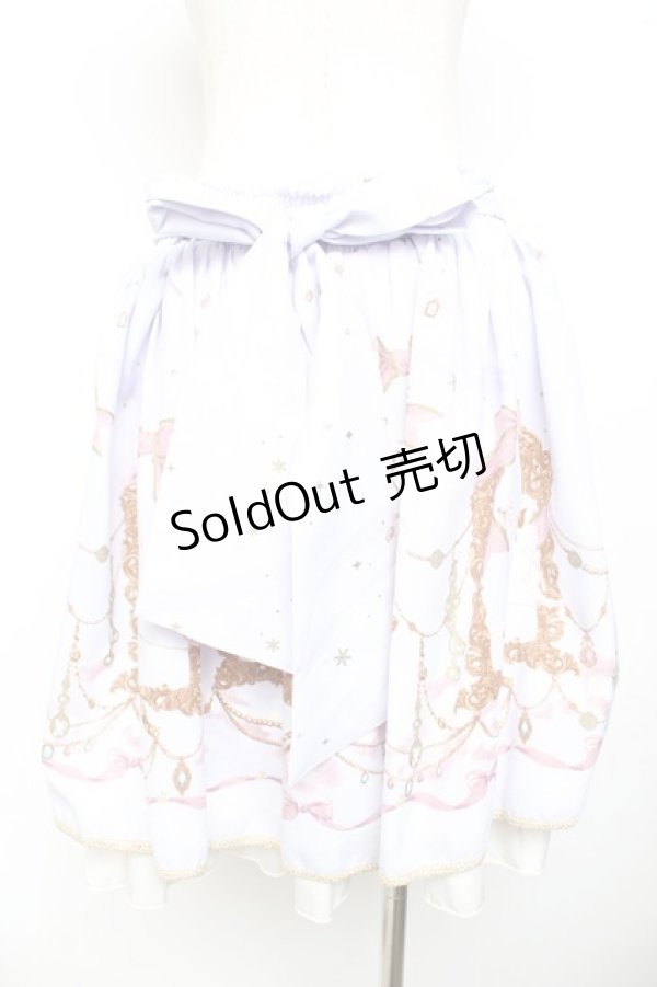 画像2: axes femme kawaii / ジュエリースターズスカート M ラベンダー Y-25-11-30-235-AX-SK-SZ-ZY (2)