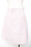 画像2: evelyn / パールラインスカート  ピンク Y-25-11-30-240-LO-SK-SZ-ZY (2)