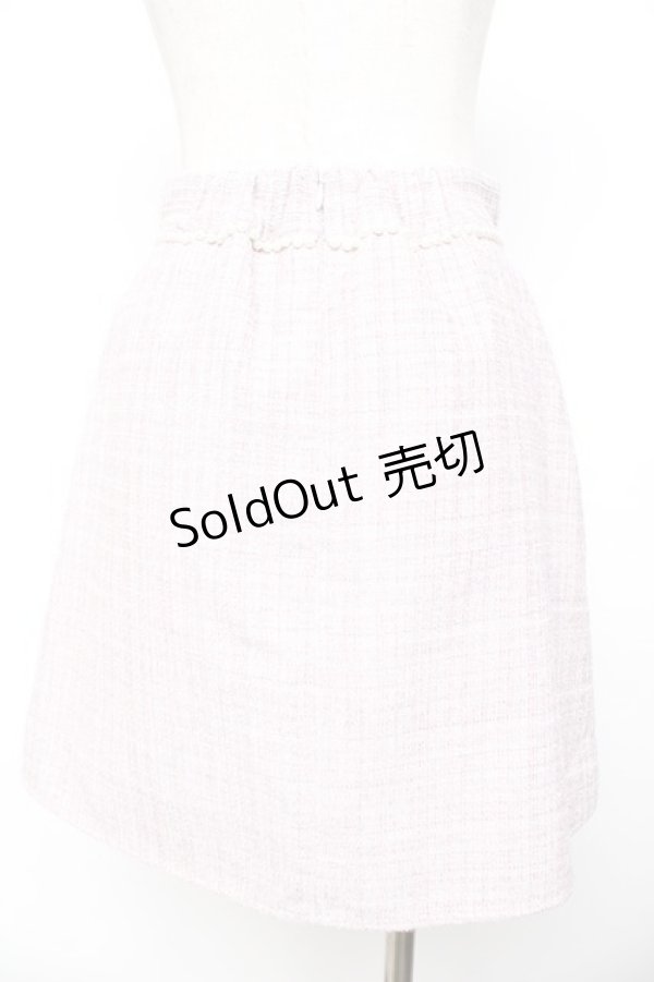 画像2: evelyn / パールラインスカート  ピンクY-25-11-30-240-LO-SK-SZ-ZT591 (2)