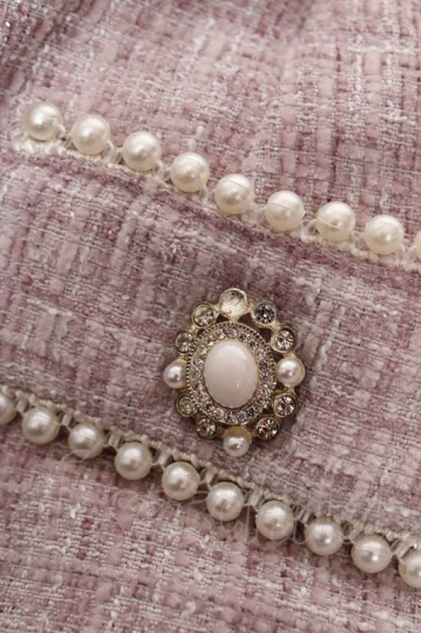 画像3: evelyn / パールラインスカート  ピンク Y-25-11-30-240-LO-SK-SZ-ZY (3)