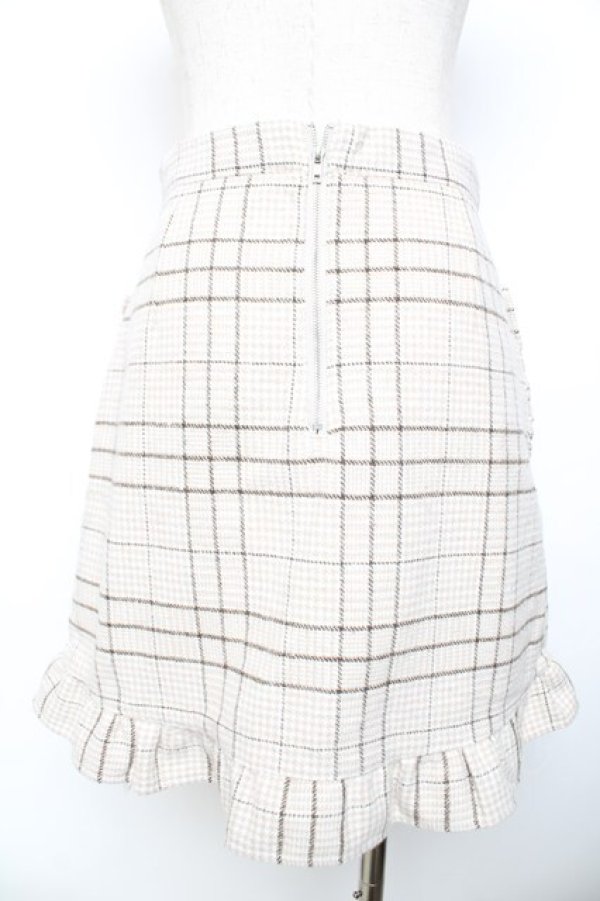 画像2: Honey Cinnamon / フリルポケット台形スカート F ベージュ Y-25-11-30-241-LO-SK-SZ-ZY (2)