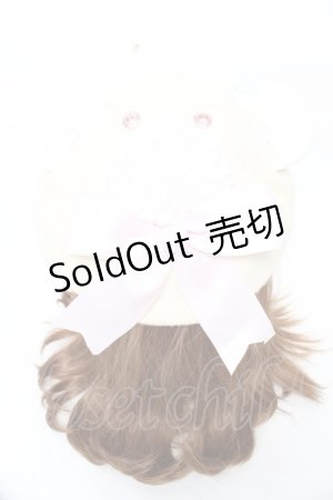 画像: Nile Perch / くまさんニットベレー  アイボリー Y-25-11-30-030-LO-AC-SZ-ZY