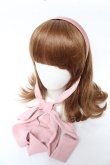 画像1: axes femme POETIQUE / ビッグリボンカチューシャ  ピンク Y-25-11-30-033-AX-AC-SZ-ZY (1)