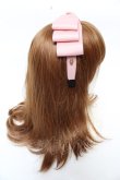画像3: m petit by misako / NINA'sコラボ AM*NIリボンカチューシャ  中桃 Y-25-11-30-034-LO-AC-SZ-ZY (3)