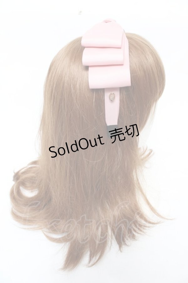 画像3: m petit by misako / NINA'sコラボ AM*NIリボンカチューシャ  中桃 Y-25-11-30-034-LO-AC-SZ-ZY (3)