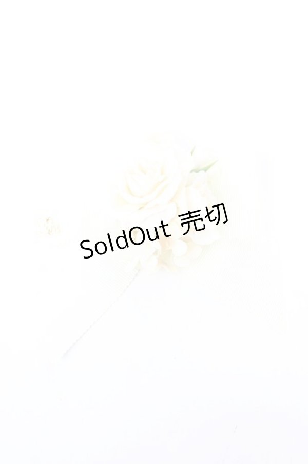 画像1: Innocent World / ミニチュアローズリボンクリップ  アイボリー Y-25-11-30-005-IW-ZA-SZ-ZY (1)