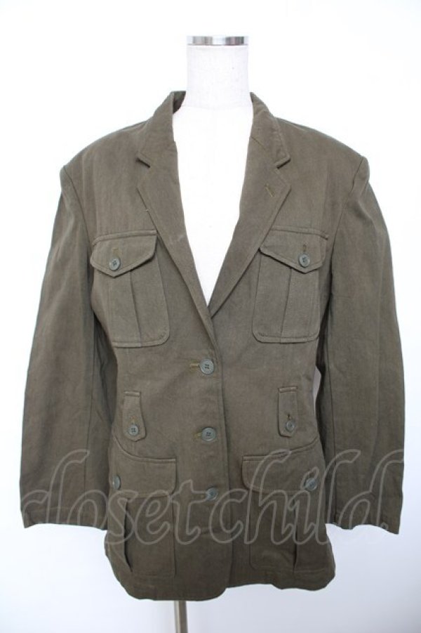 画像1: PINK HOUSE / トレンチロングジャケット  カーキ Y-25-12-01-046-LO-JA-SZ-ZY (1)