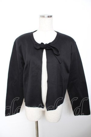 画像: INGEBORG / セーラーカラーボレロ F 黒 Y-25-12-01-051-LO-TO-SZ-ZY