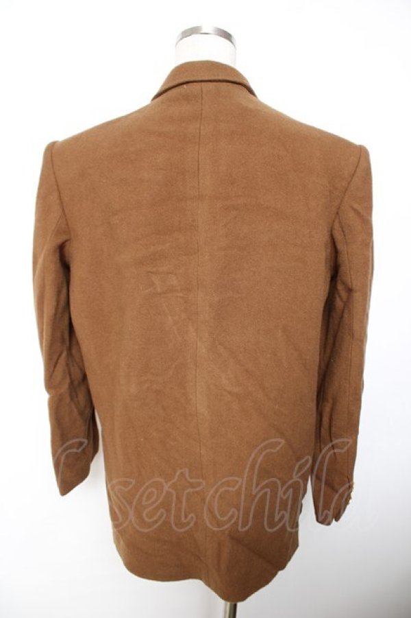 画像2: INGEBORG / エンブレムワッペン付きウールジャケット  ブラウン Y-25-12-01-062-LO-JA-SZ-ZY (2)