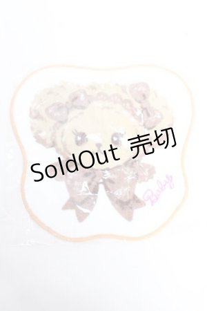 画像: BABY, THE STARS SHINE BRIGHT / くまくみゃちゃんのおかおタオルハンカチ  ブラウン Y-25-12-01-010-BA-ZA-SZ-ZT445-F004