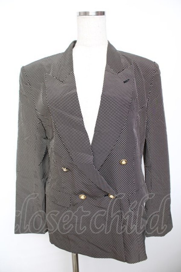 画像1: INGEBORG / ドット柄ジャケット F アイボリー Y-25-12-01-067-LO-JA-SZ-ZY (1)