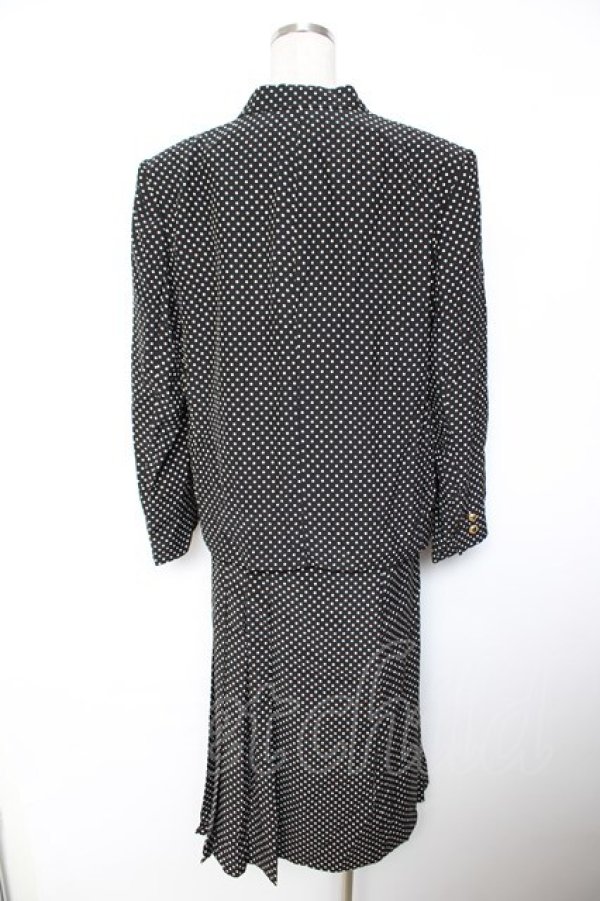 画像2: INGEBORG / ドット柄セットアップ F 黒 Y-25-12-01-073-LO-JA-SZ-ZY (2)