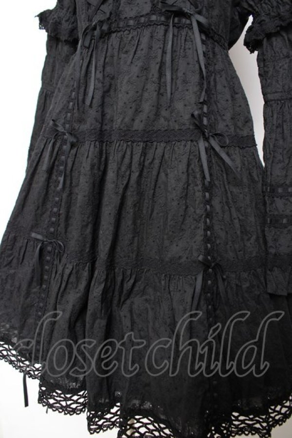 画像4: BABY, THE STARS SHINE BRIGHT / はわせドールワンピース&ヘッドドレスセット  黒×黒 Y-25-12-01-081-BA-OP-SZ-ZY (4)