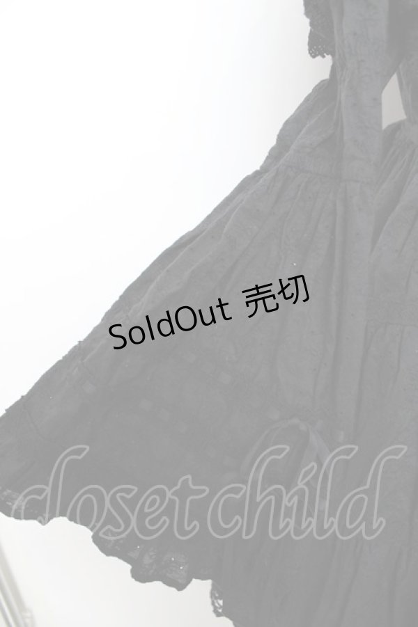 画像5: BABY, THE STARS SHINE BRIGHT / はわせドールワンピース&ヘッドドレスセット  黒×黒 Y-25-12-01-081-BA-OP-SZ-ZY (5)