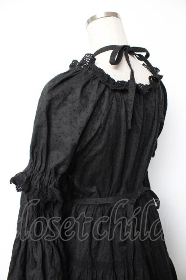 画像6: BABY, THE STARS SHINE BRIGHT / はわせドールワンピース&ヘッドドレスセット  黒×黒 Y-25-12-01-081-BA-OP-SZ-ZY (6)