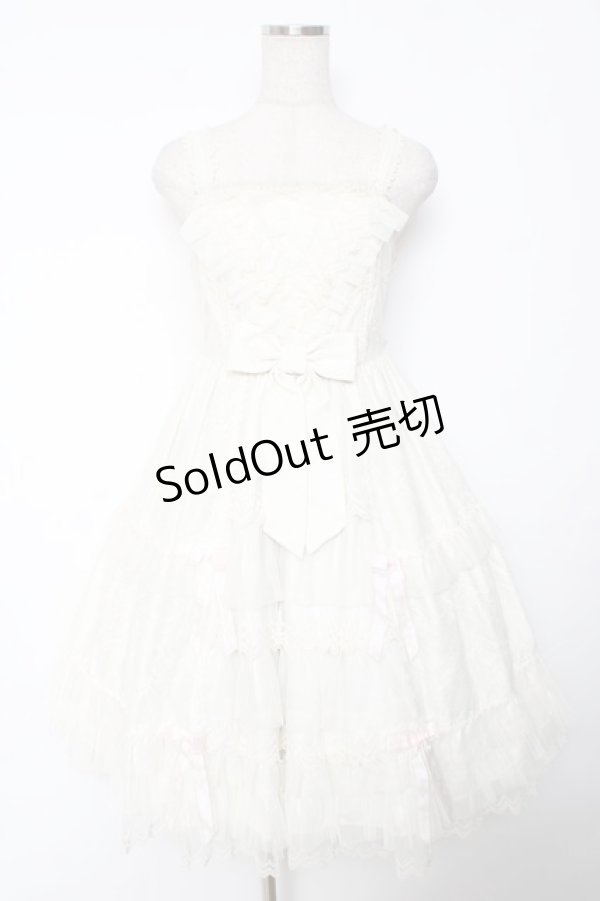 画像1: Angelic Pretty / Airy JulianジャンパースカートSet  アイボリー Y-25-12-01-082-AP-OP-SZ-ZY (1)