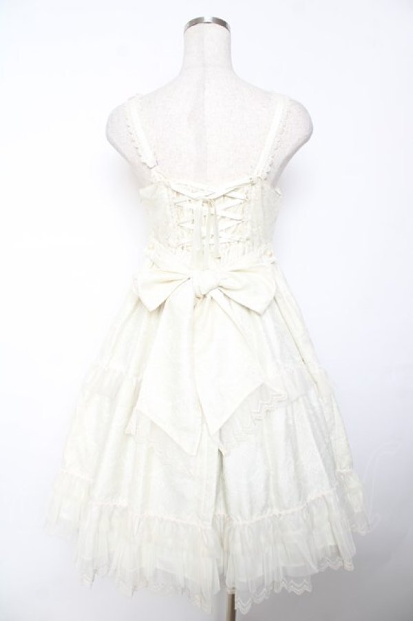 Angelic Pretty スカート アイボリー Angelic Pretty / Airy JulianジャンパースカートSet アイボリー Y-25