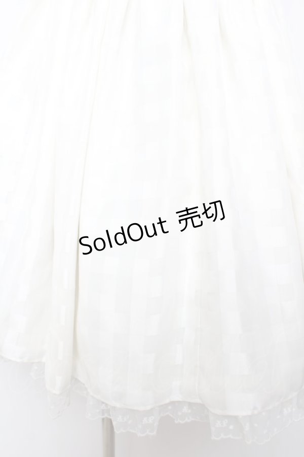画像4: Angelic Pretty / トッピングシュガージャンパースカート  アイボリー Y-25-12-01-083-AP-OP-SZ-ZY (4)