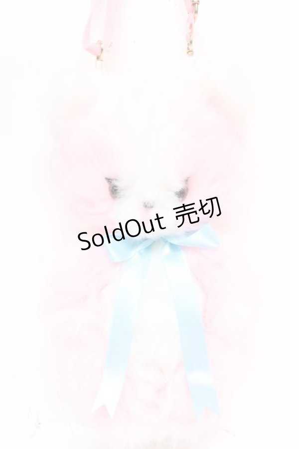 画像1: Angelic Pretty / ぽっぽBEARぬいぐるみポーチ  ピンク Y-25-12-01-015-AP-BG-SZ-ZY (1)