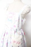 画像3: Angelic Pretty / Fluffy Puff Bunnyジャンパースカート  ホワイト Y-25-12-01-086-AP-OP-SZ-ZY (3)