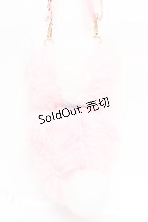 画像2: Angelic Pretty / ぽっぽBEARぬいぐるみポーチ  ピンク Y-25-12-01-015-AP-BG-SZ-ZY (2)