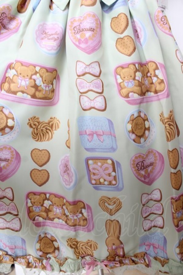 Angelic Pretty / Sweet Cookie Boxジャンパースカート ミント Y-25-12