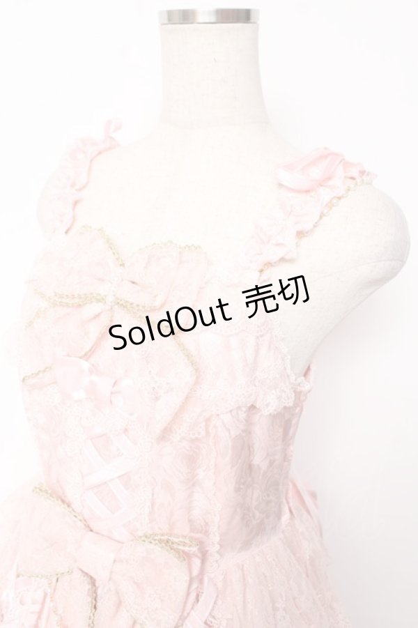 画像3: Angelic Pretty / Dressy Timeジャンパースカート  ピンク Y-25-12-01-088-AP-OP-SZ-ZY (3)