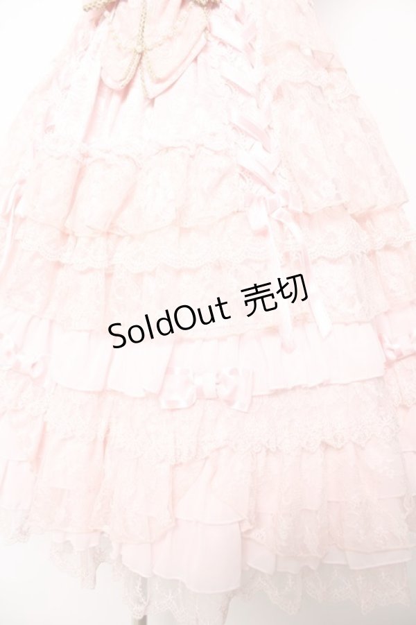 画像4: Angelic Pretty / Dressy Timeジャンパースカート  ピンク Y-25-12-01-088-AP-OP-SZ-ZY (4)