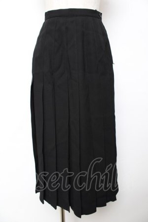 画像: INGEBORG / アコーディオンプリーツスカート  黒 Y-25-12-01-094-LO-SK-SZ-ZY