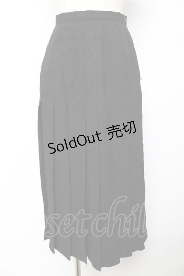 画像1: INGEBORG / アコーディオンプリーツスカート  黒 Y-25-12-01-094-LO-SK-SZ-ZY (1)