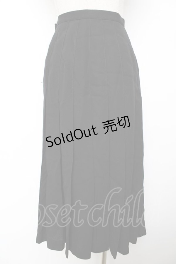 画像2: INGEBORG / アコーディオンプリーツスカート  黒 Y-25-12-01-094-LO-SK-SZ-ZY (2)