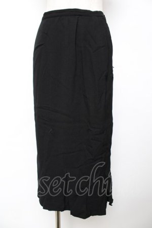 画像: INGEBORG / 裾マーメイドスカート  黒 Y-25-12-01-097-LO-SK-SZ-ZY