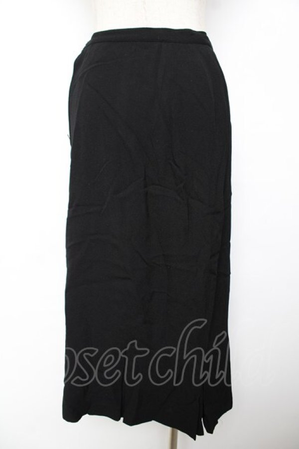 画像2: INGEBORG / 裾マーメイドスカート  黒 Y-25-12-01-097-LO-SK-SZ-ZY (2)