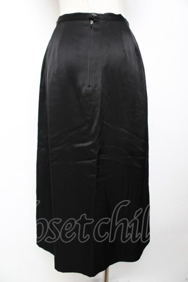 画像2: INGEBORG / テーパードスカート  黒 Y-25-12-01-103-LO-SK-SZ-ZY (2)