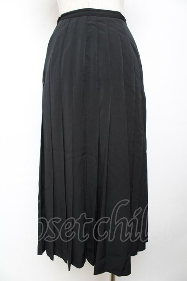 画像2: INGEBORG / プリーツスカート  黒 Y-25-12-01-104-LO-SK-SZ-ZY (2)
